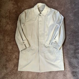 London Fog Stencolor Coat Beige Size M trench Burberry